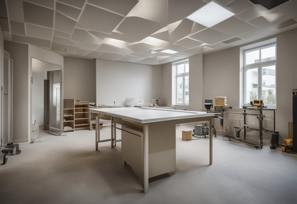 Opsætning af gipsvæg pris