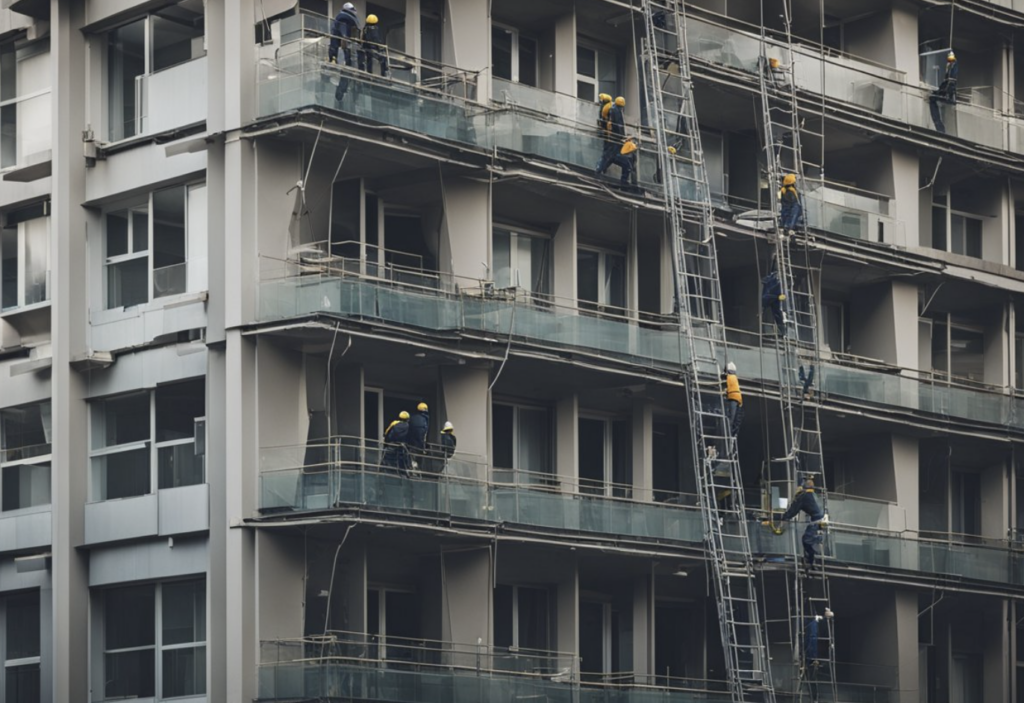 Omfugning af facade pris