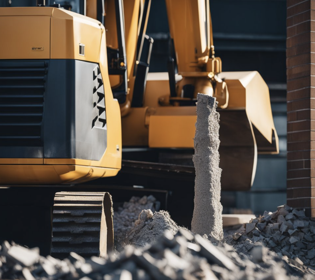 Nedrivning af Skorsten