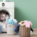 montering af vaskemaskine