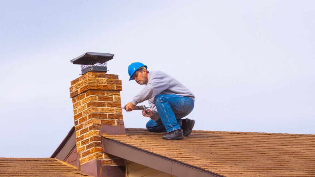Lukning af skorstenshul