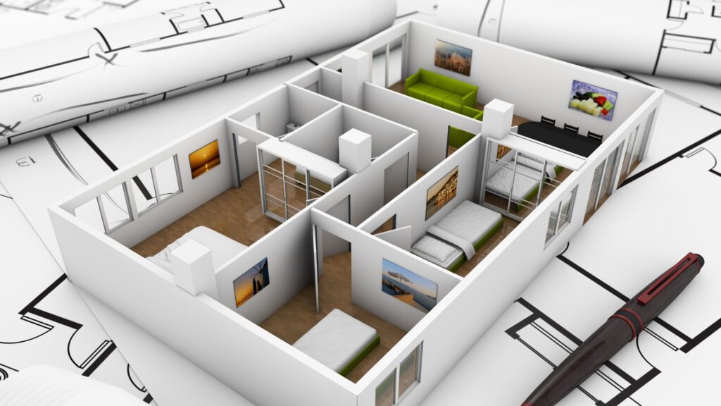 Hvordan ser forløbet med at bygge et arkitekttegnet hus ud?